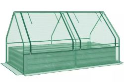 FREE DELIVERY - BRAND NEW RAISED GARDEN BED PLANTER BOX WITH GREENHOUSE
