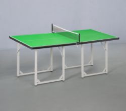 FREE DELIVERY - BRAND NEW ABLE PING PONG FOLDABLE WITH NET GAME STEEL 182CM INDOOR, GREEN