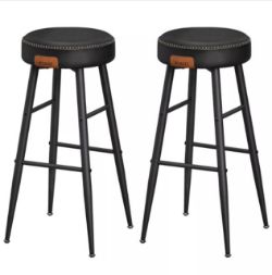 FREE DELIVERY - BRAND NEW BAR STOOLS SET OF 2 KITCHEN COUNTER STOOLS BREAKFAST STOOLS
