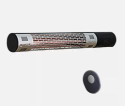 FREE DELIVERY - BRAND NEW 1500W ELECTRIC HALOGEN HEATER GARDEN WARMER WALL MOUNT REMOTE CONTROL