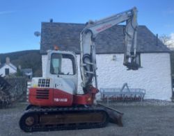 2009 TAKEUCHI TB180 FR EXCAVATOR