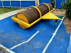 TWOSE 10 FT FLAT FIELD BALLAST ROLLER - ENHANCED TRACTOR PERFORMANCE