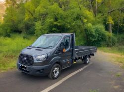 2018 FORD TRANSIT EURO 6 ULEZ COMPLIANT ECOBLUE LWB 14FT DROPSIDE PICKUP **(ONLY 73K MILEAGE)**