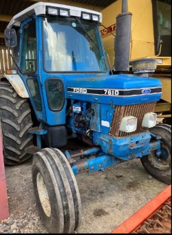 FORD 7610 TRACTOR - 2WD