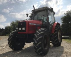 MASSEY FERGUSON 4255 TRACTOR 4WD WITH MX100 LOADER & BUCKET