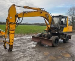 JCB JS130W WHEELED EXCAVATOR - POWERFUL AND RELIABLE