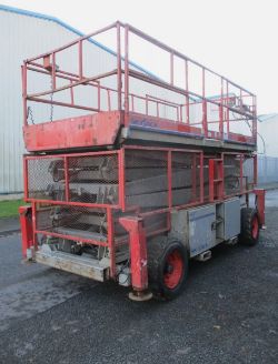 THE ROBUST AND VERSATILE 2007 SKYJACK SJ9250 SCISSOR LIFT