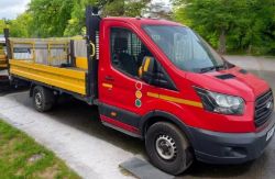 2019 FORD TRANSIT T350 LWB DROPSIDE TRUCK WITH TAIL LIFT**(ONLY 104K MILEAGE)**