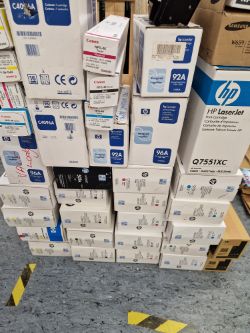MIXED HP TONER JOB LOT - SEE DESCRIPTION FOR BREAKDOWN