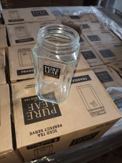 1260X NEW PURE LEAF JARS GLASSES