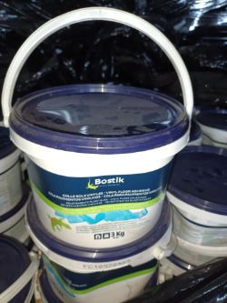96 INDIVIDUAL PIECES OF BOSTIK VINYL FLOOR ADHESIVE 3KG
