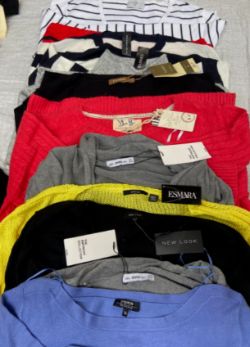 X40 BRANDED WOMENS JUMPERS & KNITWEAR - SIZE MEDIUM (M)