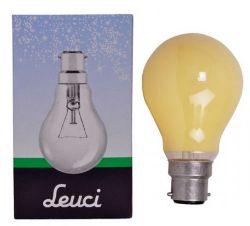 2190 X LEUCI-100W B22 GLS BULB YELLOW