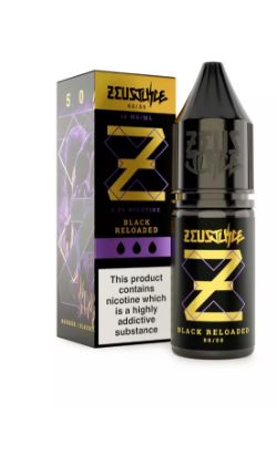 1500 UNITS X 10ML LABEL - BLACK RELOADED 3MG HVG