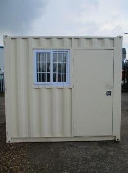 NEW 9 FOOT SECURE SHIPPING CONTAINER
