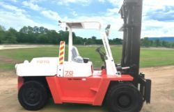 NISSAN FD 70 7.5 TON DIESEL FORKLIFT