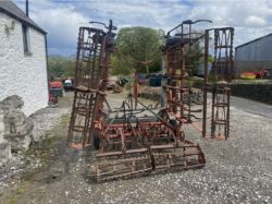 KONGSKILDE TRIPLE K VIBROMASTER 6M SPRINGTYNE LEVELER ROLLER TRACTOR MOUNTED