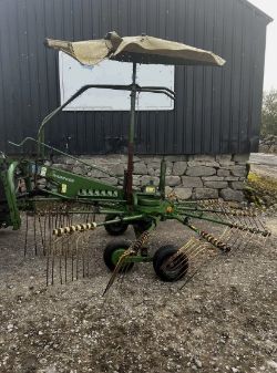 KRONE SWADRO 395 HAY RAKE - TRACTOR MOUNTED
