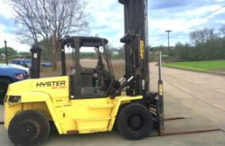 2008 HYSTER H10.00XM 10 TON LPG FORKLIFT