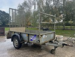 IFOR WILLIAMS GD84 SINGLE AXLE BRAKED TRAILER