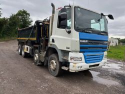 2007 DAF CF85 360 GRABWAGON WAGON TRUCK WITH PALFINGER CRANE