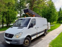 2012 MERCEDES-BENZ SPRINTER 5 TON CHERRY PICKER