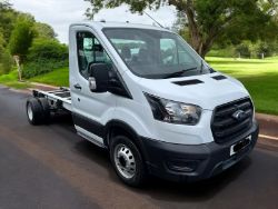 FORD TRANSIT T350 130 BHP L4H1 LWB CHASSIS CAB 2021