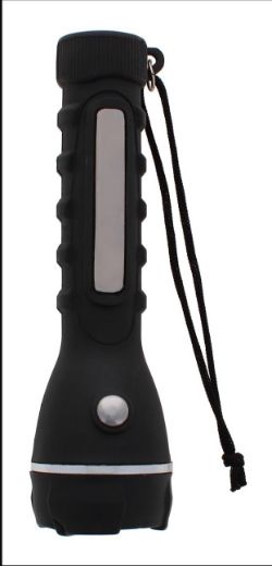 1 X CARTON CONTAINING 150 FLASHLIGHT RUBBER TORCH