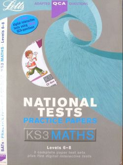 311 X LETTS-NAT TESTS P.PAPERS-KS3 MATHS 6-8 WITH CD