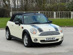 2010 MINI CONVERTIBLE ONE 1.6 - 92K MILES -WELL-MAINTAINED >--NO VAT ON HAMMER--<
