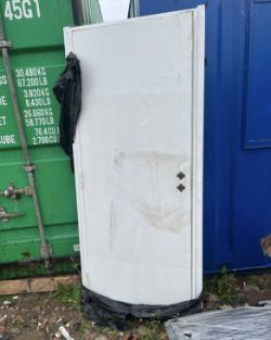 10 X STEEL SECURITY DOORS