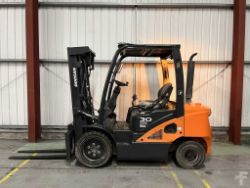 DOOSAN D30 DIESEL FORKLIFT - 2018 MODEL