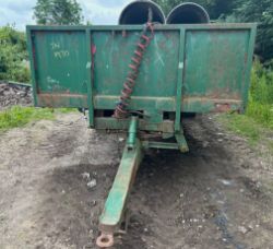 26-FOOT TANDEM AXLE HIGH-SPEED BALE FLAT TRAILER