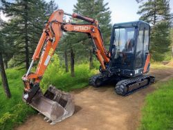 HITACHI ZAXIS ZX27-3 CLR MINI DIGGER EXCAVATOR