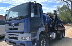 FODEN 6×4 WHALE VACUUM TANKER