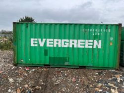 20FT USED WIND & WATERTIGHT CONTAINER CSC PLATED