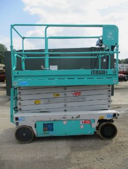 2013 IMER ITECO IT 12122 SCISSOR LIFT ACCESS PLATFORM