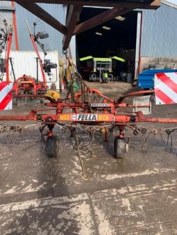 FELLA TH540D HYDRO, 4 ROTOR TEDDER