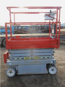 2012 SKYJACK SJ3219 SCISSOR LIFT ACCESS PLATFORM