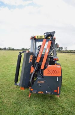 100CM ELECTRICALLY OPERATED HEDGE CUTTER FLAIL + SCISSOR BAR COMBO