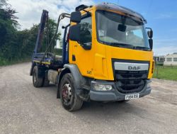 2014 DAF LF250 SKIP WAGON TRUCK 18 TON EURO 6