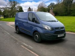 2015 FORD TRANSIT CUSTOM 2.2 TDCI **(ONLY 105K MILEAGE)** BID NOW!