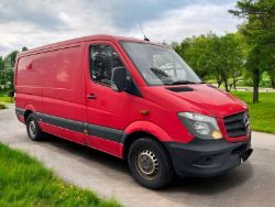 MERCEDES BENZ SPRINTER 313 CDI MWB MEDIUM WHEEL BASE 2013 63 REG