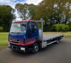 2016 IVECO EUROCARGO 75E16S EURO 6 20FT FLATBED >>--NO VAT ON HAMMER--<<