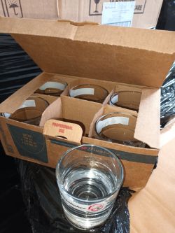 2712 X PASABANCE WHISKEY GLASSES 135ML (452 BOXES OF 6)
