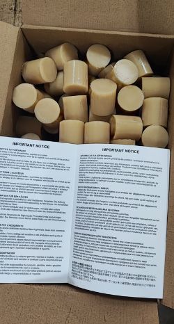 500KG X TECBOND 430 43MM HIGH PERFORMANCE SPRAYABLE HOT MELT GLUE CARTRIDGES RRP £8,684.00