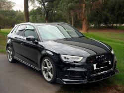 STUNNING 2018 AUDI S3 BLACK EDITION TFSI QUATTRO S-A | MOT-MARCH 2025 >>--NO VAT ON HAMMER--<<