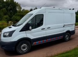 2017 FORD TRANSIT T350 MWB L2H2 2.0 TDCI 130PS – FULLY EQUIPPED, 1 OWNER, EURO 6 COMPLIANT