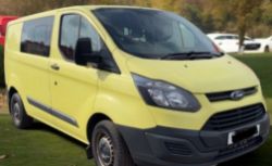2015 FORD TRANSIT CUSTOM 290 ECO-TECH FACTORY CREWVAN