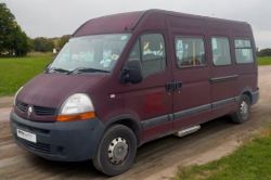 2007 RENAULT MASTER LWB MINIBUS 2.5 DCI **(SPARES OR REPAIRS)**